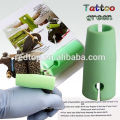 Cubierta de acero inoxidable Silicon tatuaje agarre